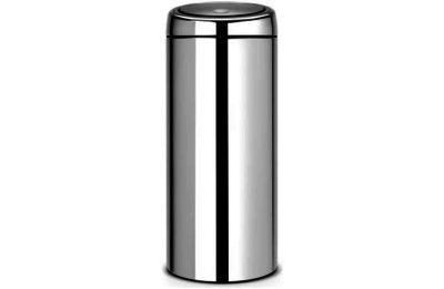Brabantia 30L Touch Bin - Brilliant Steel.
